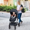 thumbnail image 3 of INFANS 2 in 1 High Landscape Convertible Baby Stroller, Newborn Reversible Bassinet Pram, Foldable Pushchair with Adjustable Canopy, Aluminum Structure, 5-Point Harness for Infant & Toddler, 3 of 9