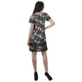 thumbnail image 2 of Moomaya Tenues d'Été Coton Flex Imprimées Robes Courtes pour Femmes Tenue Décontractée, 2 of 4
