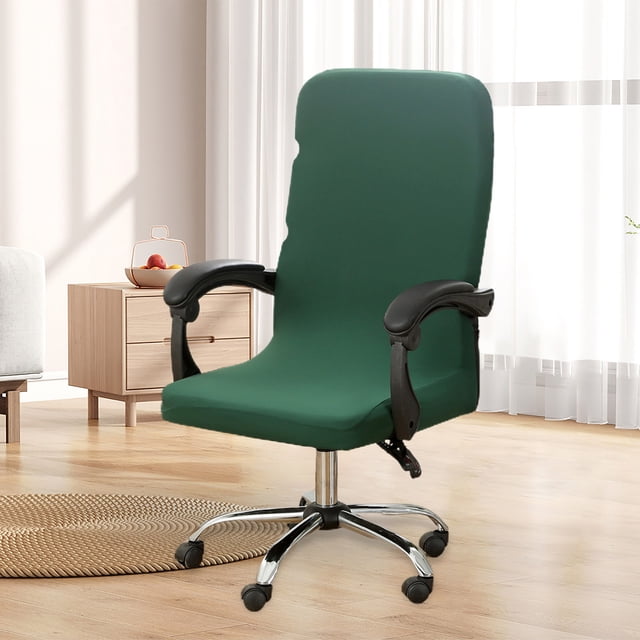 Solid Color Brushed High Elastic Chair Cover Soft And Comfortable Chair Seat Cover -proof And- Chair Slipcover Suitable For Dining Chair