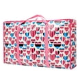 thumbnail image 1 of Pompotops Extra Large Reusable Storage Bags With Strong Handles & Zippers, Heavy Duty Washable Moving Bag, Waterproof Closet, Underbed Organizer For Bedding, Blanket Clearance, 1 of 4