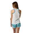 thumbnail image 3 of Pokemon Snorlax Napping Women's 2-Pack Racer Tank & Dolphin Shorts Sleep Set, 3 of 7