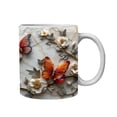 thumbnail image 2 of EGNMCR Tasse Gonflée World's 11oz Conception par Sublimation la la Tasse Tasse Lettrage, 2 of 9
