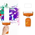 thumbnail image 4 of EGNMCR Household Cleaner, Wall Paint Roller Paint Roller Quick Drying Roller Brush For Wall Repair Small Roller Painting Tool Powerful Reusable Wall Paint Repair Tool wall roller lacquer, 4 of 6