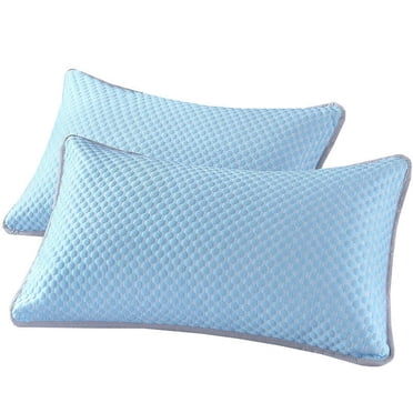 COM1950s Silk Pillowcase with Zipper, Summer Cool Pillowcase with Ice Silk Breathable Pillowcase Detachable Double-Sided Use Suitable for Air-Conditioned Rooms, Cool for the Summer