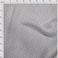 thumbnail image 3 of oneOone Coton Bio Voile Feuillesinsecte & Fleurs Imprimé Floral par Yard 42 Pouces de Large, 3 of 4