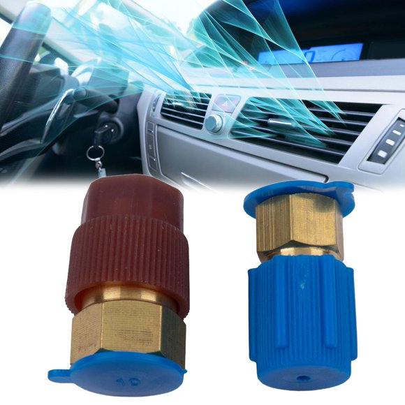 R22 to R134a Adapter Retrofit with High and Low Side Fitting Conversion Kit