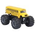 thumbnail image 2 of Autobus Scolaire Jouet à Rétrofriction, Modèle de Voiture d'Autobus à l'Échelle 1:43 en Alliage à Grandes Roues, Haute Simulation, Jouet d'Autobus Scolaire à Rétrofriction, 2 of 8