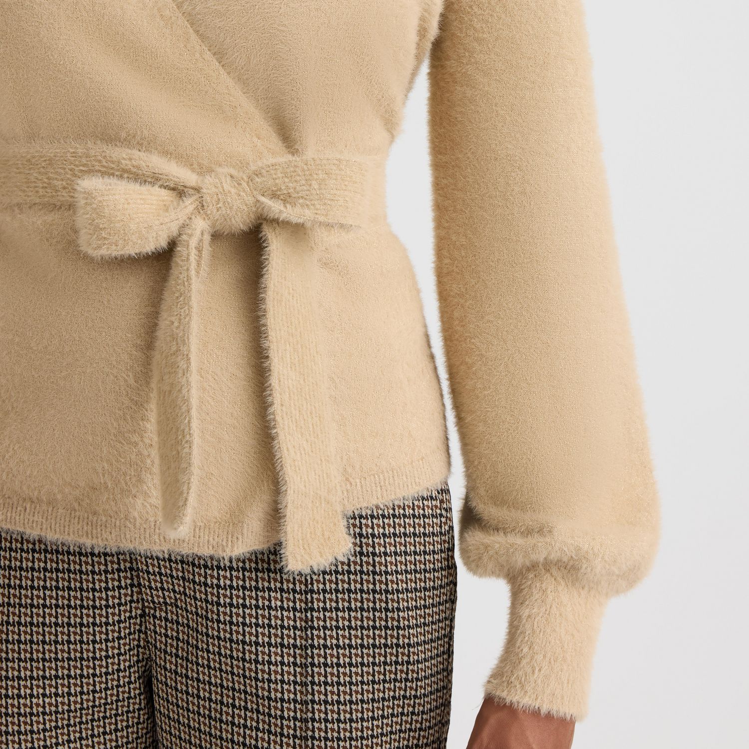 Cardigan à manches bouffantes pour femme Mexx