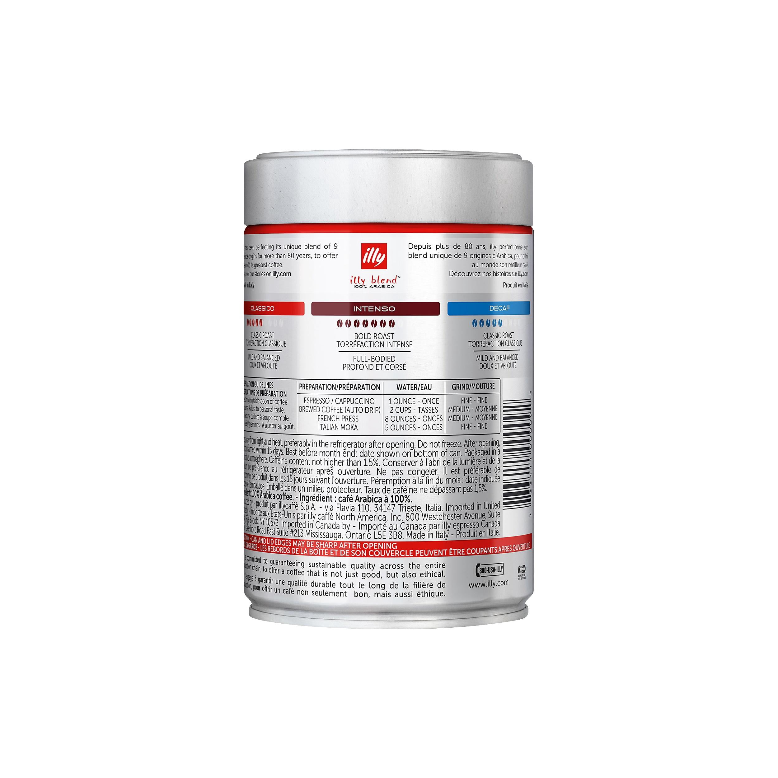 illy Grains de café Classico torréfaction moyenne, 8.8 oz