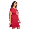 thumbnail image 4 of George Women's Plus V-Neck Nightshirt, 4 of 6