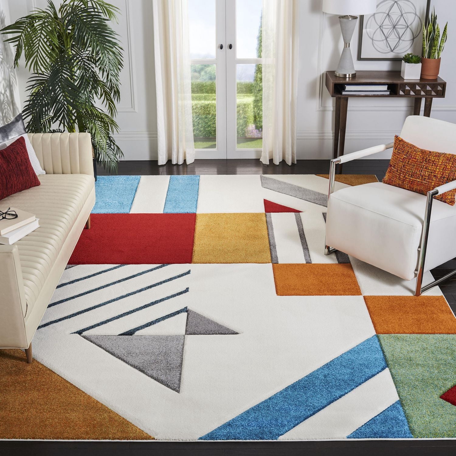 SAFAVIEH Hollywood Becky Abstract Area Rug