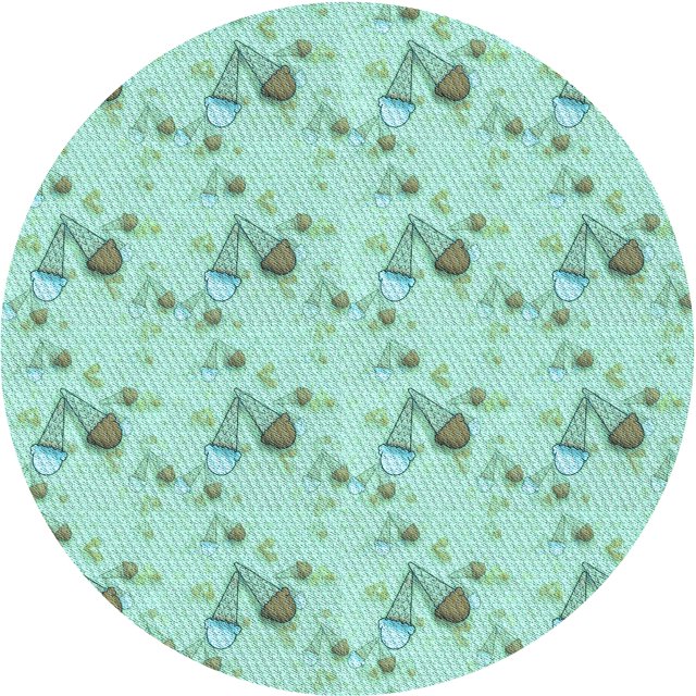 Ahgly Company Tapis d'Intérieur Lavable en Machine Carré Transitionnel Vert Émeraude, 3 Pieds Carré