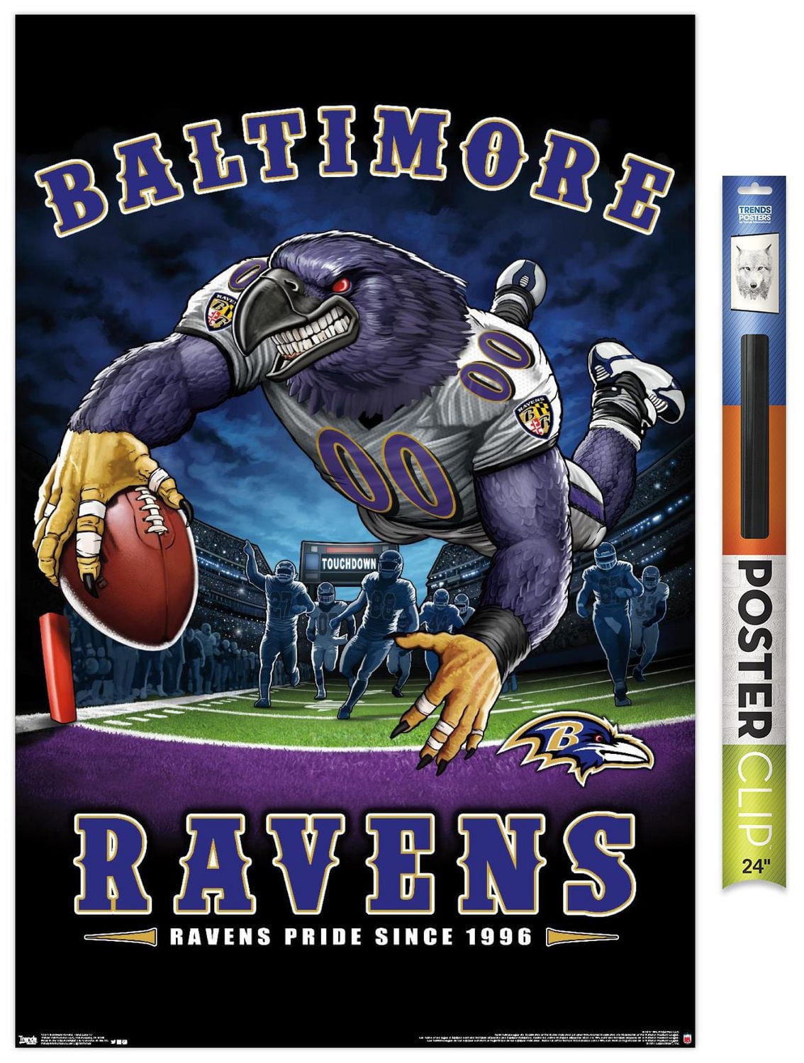 NFL Baltimore Ravens - End Zone 17 Wall Poster