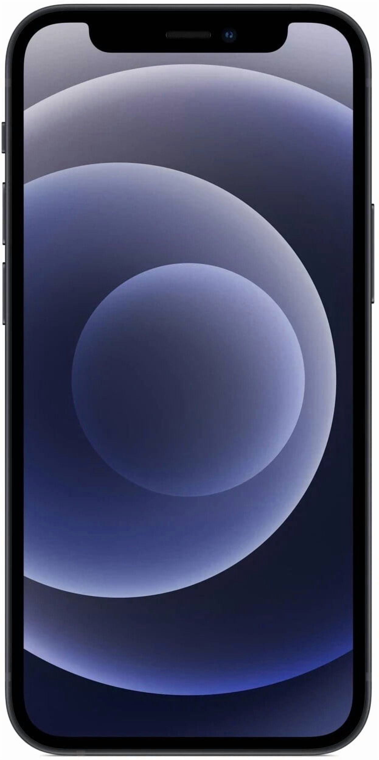 Refurbished Apple iPhone 12 - 128GB – Black – 12MP Dual Rear