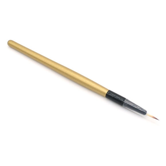 Fine Eyeliner Brush Makeup Soft Useful fine gold Eyeliner brush Eye Liner Brush with Wooden Holder