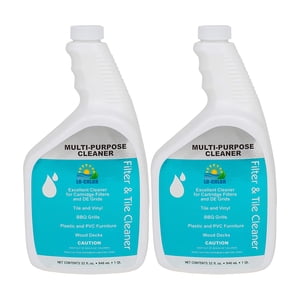 Lo-Chlor FAT123-12 Filtre multi-usages de piscine & Nettoyeur de carreaux, 1 Qt, paquet de 2
