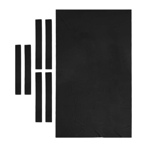 Shengyu Billiard Pool Table Cloth Pre Cut Pool Set Felt Table Table Cushion Pool Cloth for 9ft Table Black for 9ft Table