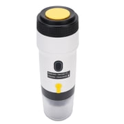 Multifunctional Portable Coffee Machine, 304 Stainless Steel Material Versatile Usage 3 in 1 Travel Coffee Maker for Camping Hiking RV OfficeWhite