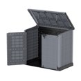 thumbnail image 2 of Duramax Boîte de Rangement Extérieure 1200L pour Terrasse et Jardin, Gris, 2 of 11