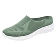 thumbnail image 4 of Mepaouo Womens Backless Sneakers Casual Slip on Mule Shoes Arch Support Walking Mesh Slide Sandals, 4 of 5