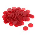 thumbnail image 2 of 100x Jetons de Jeu à Baril Impression Puce Concave, 2 of 8