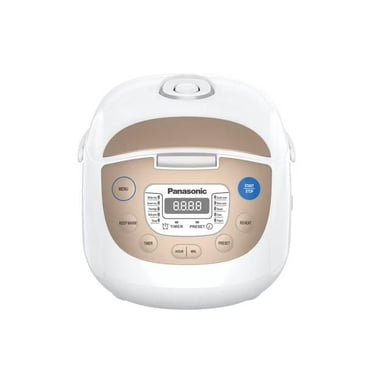 Panasonic multi-function 6-cup rice cooker, micro controlled, SRZC123N, in champagne Colour