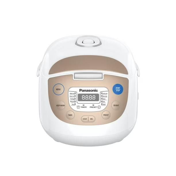 Panasonic multi-function 6-cup rice cooker, micro controlled, SRZC123N, in champagne Colour