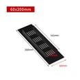 thumbnail image 1 of Grille de Ventilation Rectangulaire en Aluminium 60mm pour Armoire Garde-Robe, 1 of 6