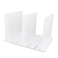 thumbnail image 3 of Closet Shelf Dividers Shelf Divider Holder Organizer for Closet Books Tableware Bags with No Tools Needed Easy Assembly ABS Material, 3 of 7