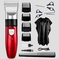 thumbnail image 1 of Men's Hair Trimmer, Professional Folding Line Ultra-Thin Ceramic Blade, High-Speed Motor at 7500 RPM, USB-Supported Electric Clipper, Precision Trimmer, Home Haircut Set, 1 of 6