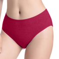 thumbnail image 2 of B91xZ sous-Vêtements en Coton pour Femmes, Microfibre Extensible, Taille Basse, Rouge TG, 2 of 5