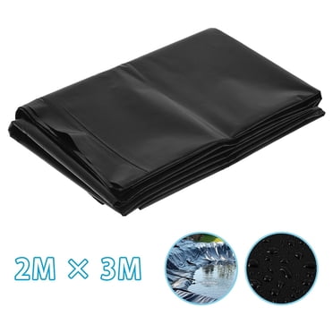 Pond Skins Liner Black Pond Liner for Small Ponds Fish Ponds Streams Fountains Water Garden Koi Ponds 2X2m