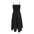 thumbnail image 4 of Robes d'Été pour Femmes 2025 Zeophrasy Robe Unie Sans Manches Col Rond Aguichant Élégante Boîte de Nuit Fête Tunique Mini Robes Décontractées Vacances Liquidation Moins de 5, 4 of 4