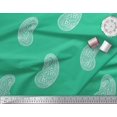 thumbnail image 3 of Soimoi Rayon Fabric Paisley Block Printed Fabric 1 Yard 56 Inch Wide, 3 of 3