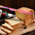 thumbnail image 2 of Stainless Steel Serrated Bread Knife Long Handle Kitchen Baking Cake Slicer, 2 of 4