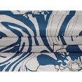 thumbnail image 5 of oneOone Velvet Medium Blue Fabric Abstracts Sewing Material Print Fabric By The Yard 58 Inch Wide, 5 of 5
