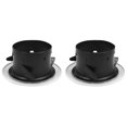 thumbnail image 2 of 4 Pieces Abs Adjustable Air Vent Round Soffit Exhaust Vent White Inline Duct Fan Outlet Vent 4 Inch, 2 of 5