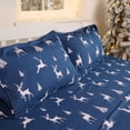 thumbnail image 1 of Gogreen 4PC Queen Christmas Sheet Set Deep Pocket Fit 16", Breathable Microfiber Soft Queen Sheet Set Warm Sheets, Luxury Hotel Style Christmas Decor Queen Bed Sheet Set, Christmas Gift, 1 of 8