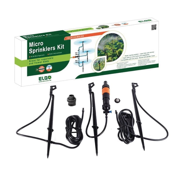 Elgo Irrigation Set of 3 Complete Micro Sprinkler Kit