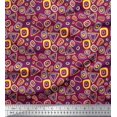 thumbnail image 1 of Soimoi Cotton Duck Fabric Geometric Small Print Fabric by The Yard 56 Inch Wide, 1 of 3