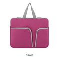 thumbnail image 1 of Maoww Housse d'Ordinateur Portable Imperméable Étui d'Ordinateur Sac Portable Pochette Pochette de Transport Protecteur Réutilisable Compartiments Rangement d'Affaires Rose Rouge 13 Pouces, 1 of 2