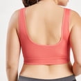 thumbnail image 3 of Pisexur Women Seamless Plus Size Bra Pure Color Plus Size Ultra-thin Large Sports Full Bra Cup Tops, 3 of 9