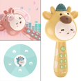 thumbnail image 4 of Bluetooth Speaker Handheld Microphone for Dancing LED Light Kids Girls yellow local music, 4 of 9