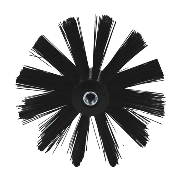 Ohufall 4/6 Inch Nylon Chimney Cleaning Brush M8 Thread Dryer Vent Cleaning Brush Chimney Lint Remover Kitchen Scrub Brush For Cleaning Dryer Duct Chimney Dish Scrub Brush