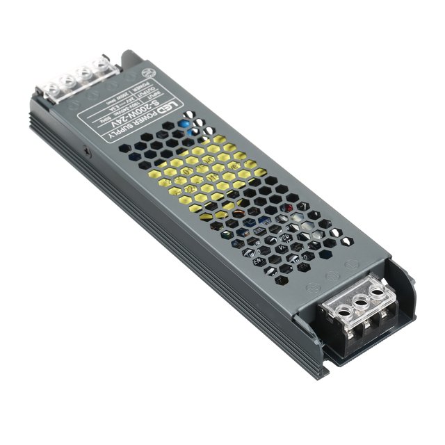 Alimentation Régulée, Dc 24v 8.3a 2 Alimentation Intérieure Adaptateur d'Alimentation Convertisseur de Courant Led vers Dc Mince Alimentation 24v 8.3a 200w vers Dc 24v Qisuo Utilisation.. Buzhi