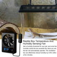 thumbnail image 4 of Ventilateur de Refroidissement Intelligent pour Réservoir de Reptile avec Affichage LED, Ventilateur de Ventilation à Vent Fort, Ventilateur de Refroidissement à Faible Bruit (Fahrenheit), 4 of 5