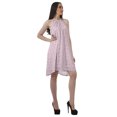 thumbnail image 3 of Moomaya Printed Tunic Tank Dress Swing Dress Halter Neck Mini Summer Dress, 3 of 4