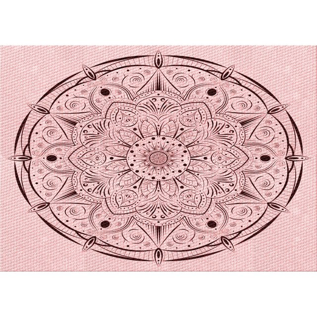 Ahgly Company Tapis Rectangulaire Lavable en Machine Intérieur Transitionnel Rouge Indien, 8 Pieds x 12 Pieds