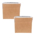 thumbnail image 1 of 2pcs Insulated Shipping Boxes With Aluminum Foil Liner Thermal Insulation Cold Pack Shipping Boxes Portable Cooler Packaging Box, 1 of 9