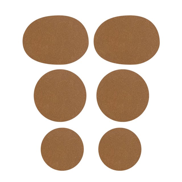 Ramiter Heel Hole Repair Sticker 3 Pairs Self Adhesive Shoe Hole Patch Sticker Shoe Hole Repair Patch Sticker For Sneakers Leather Shoes High Heels